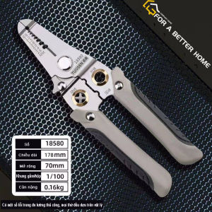 Mini Cutting Clamp đa chức năng dây điện cắt kẹp 6 trong 1 điện cụ đặc biệt Mini Clamp tư nhân trong nhà cuộn dây xây dựng doanh nghiệp nhà máy