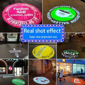 60W Logo projector lamp customization GOBO projector is suitable for store commercial advertising patterns high-definition LED customization