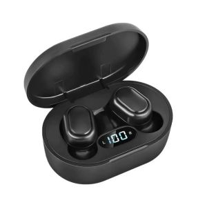 E6S TWS Wireless Bluetooth Earphones Noise Cancelling Headphones with Mic HiFi Stereo Sound Long Battery Life for Sports&Work
