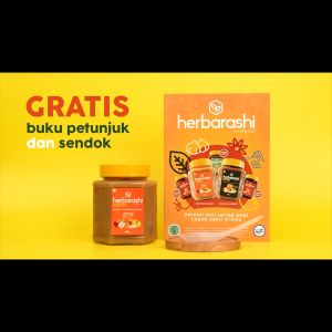 Paket 4 Botol HERBARASHI Herbal Madu Hitam Pahit Bawang Putih 400ml