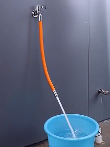 selang fleksibel hitam 1/2 inch sambungan kran air 360 derajat 20cm 30cm 40cm 50cm 60cm premium quality SF