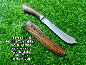 PISAU DAPUR BULNOUS BAJA HSS PISAU SEMBELIH JAGAL BULNOUS BULLNOSE