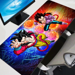 Bandai | Mouse Pad Gamers Computer Extended Game Mousepad Desk Mat rug Keyboard Rubber Durable Dragon Balls Vegeta And Goku Anime Carpet