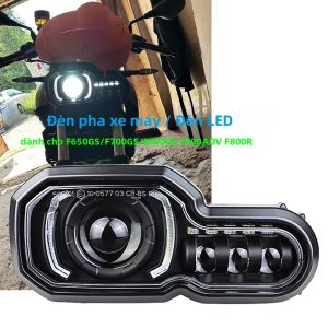 Đèn Pha LED Xe Máy BMW F650GS F700GS F800GS F800ADV F800R Chế Độ Chiếu Xa Chiếu Gần Đèn Chạy Ban Ngày (DRL) 66W Cụm Đèn Xe Máy