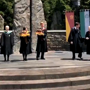 Full set hóa trang Phù Thủy Harry Porter (áo choàng kính cavat đũa)