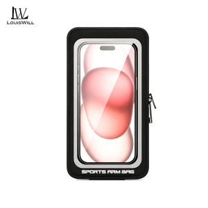 LouisWill Sports Arm Bag Waterproof Bag Multi-functional Bag Portable Wrist Bag Multi-functional Wrist Bag Phone Armband Bag Running Wrist Pack