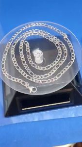 An Ori.High Grade Stainless Steel Rantai Leher pattern “Gui Fei” Size ini Sesuai Lelaki/ PerempuanJamin Tak Karat.保证原不銹钢正品项链(贵妃款式)此尺寸适合男或女生佩戴(不锈钢材料保证不生锈）