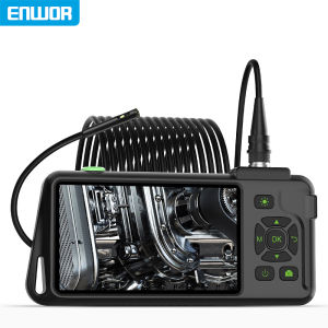 Máy Nội Soi Công Nghiệp Cầm Tay 5 Inch HD IPS 1920P Tự Động Lấy Nét Ba Ống Kính IP68 Borescope Để Sửa Chữa Ô Tô Kiểm Tra Hệ Thống Ống Nước