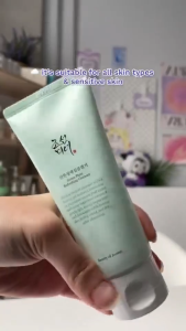 Beauty of Joseon Green Plum Refreshing Cleanser 100ml | Low pH Gentle Wash | Hydrating & Exfoliating | Oil Control & Fresh