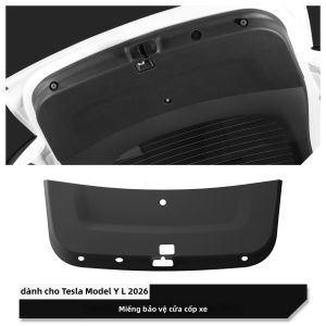 LUCKEASY | Tấm Bảo Vệ Cốp Xe LUCKEASY Dành Cho Tesla Model Y L 6 Chỗ Ngồi 2025-2026 Chống Bẩn Chất Liệu Sợi Tổng Hợp Phụ Kiện Cốp Xe
