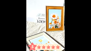 Mixer Color Retro Photo Frame American Minimalist Creative Picture Frame Wall Decoration
