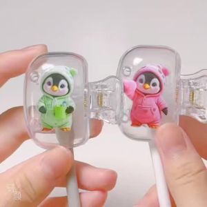 Cute Kitten Toothbrush Head Cover 2pcs Storage Box Portable Bathroom Accessory for Home Business Travel Daily Use Outdoor Trips