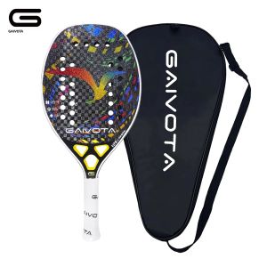 Vợt Tennis Bãi Biển GAIVOTA 2025 Mặt Vợt Sợi Carbon 12K Bề Mặt Thô Dành Cho Người Mới Bắt Đầu Đến Cầu Thủ Nâng Cao Thiết Bị Tennis Nhẹ Cho Nam