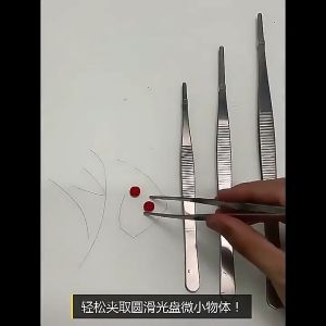 OTA ฟอเซปยาว สแตนเลส บรรทัดปาก คีบสแตนเลส แบบ 14, 20, 25, 27, 30 มม อุปกรณ์ช่วยปลูกต้นไม้ ขนาด 14, 20, 25, 27, 30 มม