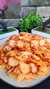 JAMINAN REAL PICK PRODUK/ Kripik Seblak Kencur Pedas Kering Isi 500 Gram