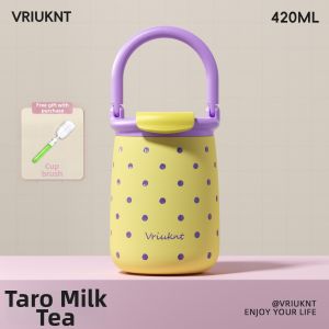 VRIUKNT | Portable Aesthetic Ceramic Lining Vacuum Flask