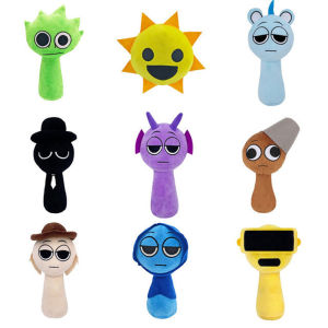 ใหม่ Sprunki Plush เกมสยองขวัญของเล่นการ์ตูนน่ารักตุ๊กตาหมอนสําหรับเด็กวันเกิดคริสต์มาสของขวัญตุ๊กตาเด็กตุ๊กตา