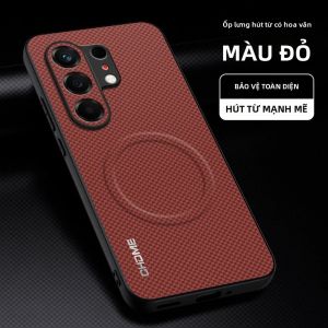 Ốp Điện Thoại Từ Tính EUCAGR Cho Tecno Camon 50/50 Pro 4G - Ốp Lưng Bảo Vệ Bằng Silicon Chống Sốc Với Thiết Kế Họa Tiết Lưới