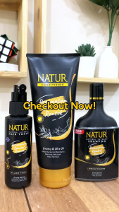 NATUR Conditioner Ginseng Extract 160ml Anti Hair Fall - Kondisioner Olive Oil Menguatkan Akar Rambut Perawatan Rambut Rontok