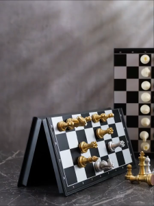 SG Ready Stock | Foldable International Chess Board Set Portable Travel Board Games for Family Kids