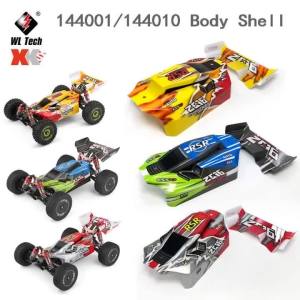 Wltoys 1/14 144001 144010 RC Car Body Shell Car Cover with PVC Tail Wing for WLtoys 4WD Remote Control Car Spare Parts