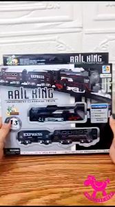 TERMURAH TRACK KERETA API RAIL KING JS1715 - KADO MAINAN ANAK Mainan Laki Laki Cowok