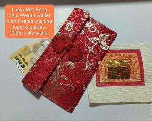 Lucky Red Chinese Wallet
