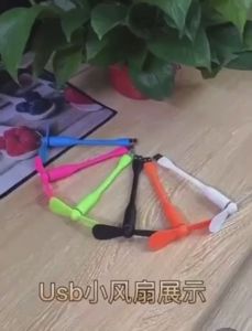 Jeeyee.shop Mini USB Fan Bendable Cooling Fan