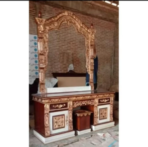 memja rias gebyok kayu jati asli full ukir jepara