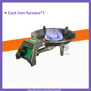Heavy duty gas burner Gas Stove Automatic lgnition Cast Iron kaIan Burner Single Gas Stove Thickened stainless steeI SingIe Cast lron Stove heavy duty Fast Cooking Automatic lgnitionl