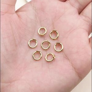 Đầu Nối Hạt Đồng Thau Hai Lỗ Đường Kính 5/8mm Dùng Làm Vòng Cổ Vòng Tay Trang Sức Bộ 10/20/30 Cái