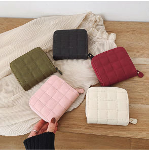 Ví nữ cầm tay ngắn Hàn Quốc dễ thương đựng tiền nhiều ngăn khóa kéo thời trang cao cấp đẹp giá rẻ JOLITA VN48