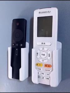 No-Drill Wall Mount Storage Holder Durable Remote Organizer for TV and Air Conditioner Remotes