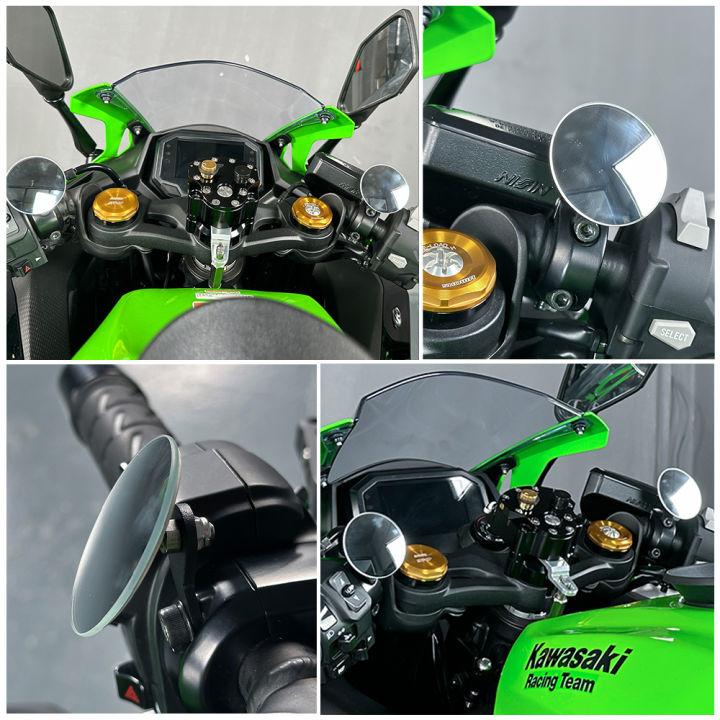 Wide Vision Rearview Mirror For KAWASAKI ZX4R ZX25R NINJA 650/R