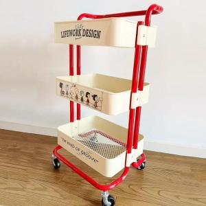 TENGYAGAO | Multifunction Mobile Shelving Unit Multiple Layers