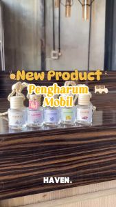 HAVEN PARFUM MOBIL MELON 10 ML - PARFUM MOBIL DAN RUANGAN MEWAH AROMA TERAPI - PENGHARUM MOBIL - PENGHARUM RUANGAN - PARFUM GANTUNG MOBIL