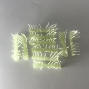 10 Cái Mồi Tôm Silicon Dẻo Phát Sáng Trong Bóng Tối Mồi Mềm Dùng Cho Câu Cá Biển Đêm Thiết Kế Chân Tôm Phát Quang Giống Thật