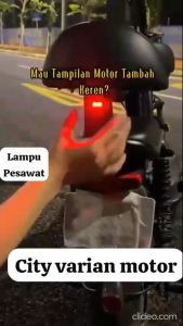 Lampu rgb pesawat lampu spakbor kolong Flash kedap kedip lampu kolong pesawat free kabel untuk cas