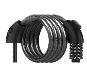 Kojima สายล็อคอเนกประสงค์ สายล็อคจักรยาน ที่ล็อคจักรยาน อุปกรณ์ล็อคจักรยาน สายล็อครหัส5ตัว Bicycle lock code