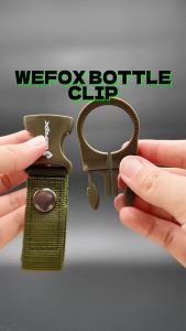 WEFOX BOTTLE CLIP Pemegang Botol Air Mineral Water Bottle Holder Clip for Camping Fishing & Outdoor Sports