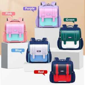 Miatamia Tas Sekolah Anak Impor / Tas Anti Air / Tas Ransel Anak Sekolah SD / Tas Sekolah Anak Ransel Lebar Kotak Super Exclusive Waterproof TA033