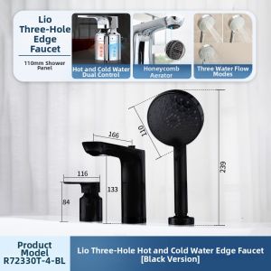 Kohler | Three-hole Bath Mount Faucet Cold & Hot Water