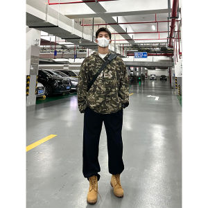 ZHUOCAN | Punk Stylish Loose Straight Jeans