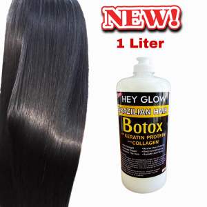 1 LITER HEY GLOW BRAZILLIAN BLOWOUT FREE 100ML