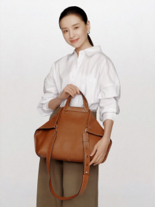 Dissona | Hand Carry Shoulder Crossbody Womens Bag Plant Tanned Leather