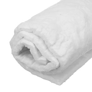 Ceramic Fibre Fire Blanket Heat Insulation fiber for Silencer Ovens High Thermal Resistance at Temperatures 1600°C Size thickness 1.97 1.57 1.18 0.79 0.39 0.6x24x38inch)