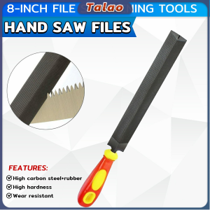 8 Inch Hand Saw Files Pruning Diamond-Shaped Grinding Wood Rasp for Woodworking Straightening Sharpening Hand Tool
