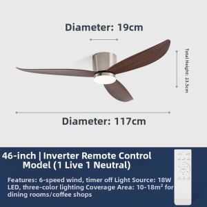YYD | Silent Commercial And Residential Ceiling Fan Light