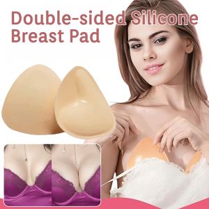 Double-sided Silicone Breast Pad Comic Chest Lifting Biological Self-Adhesive Triangle Silicone Lifting Chest