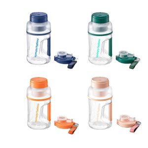 【2 IN 1】Morphy Richards 摩飞 Wireless Portable Juicing Cup Barrel Fruit Blender Extractor Health Water Bottle Big Capacity 1000ML Double Cover Traveling Outdoors Sports Fitness Water Cup MR9802